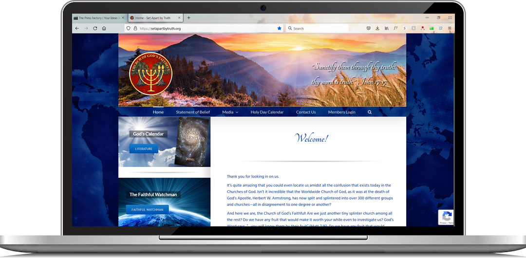 setapartbytruth.org – CASE STUDY